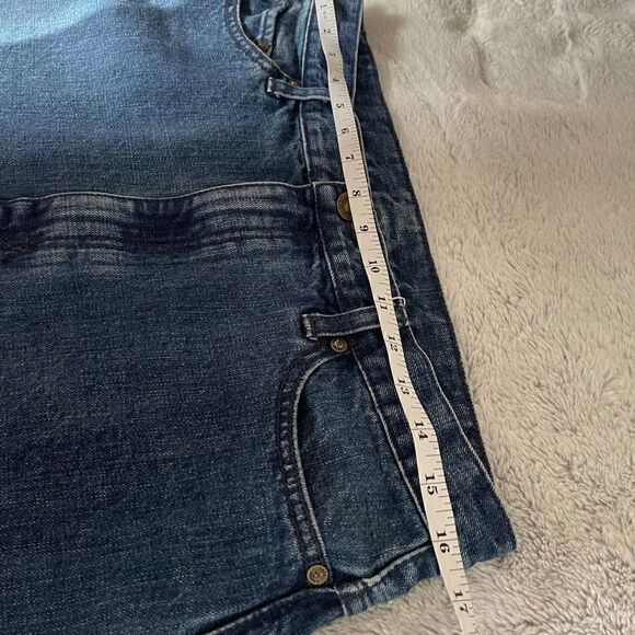 Free people denim mini skirt size 08 - Picture 7 of 11